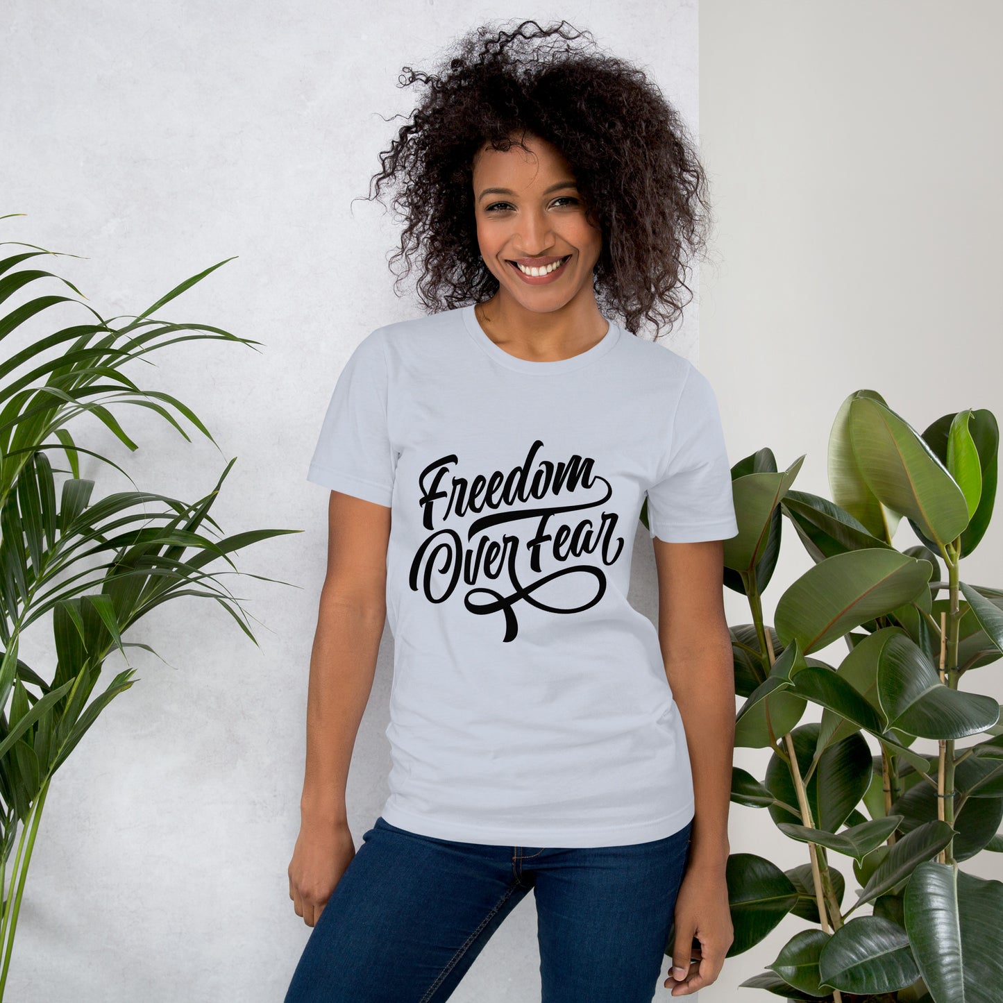 Freedom Over Fear Unisex t-shirt