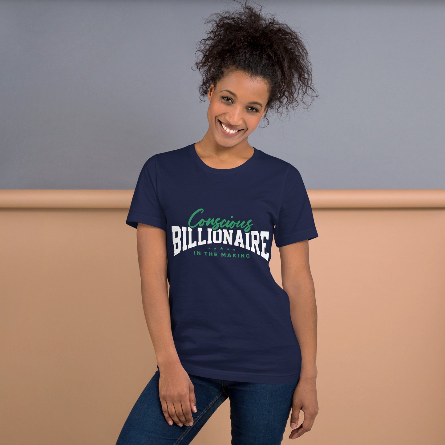 Conscious Billionaire In The Making Unisex t-shirt