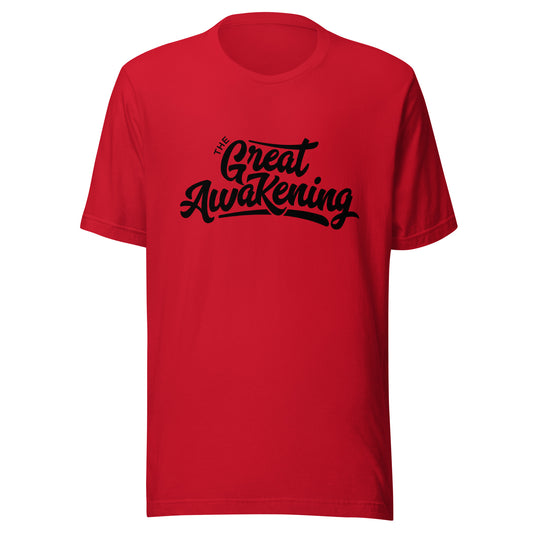 The Great Awakening Unisex t-shirt