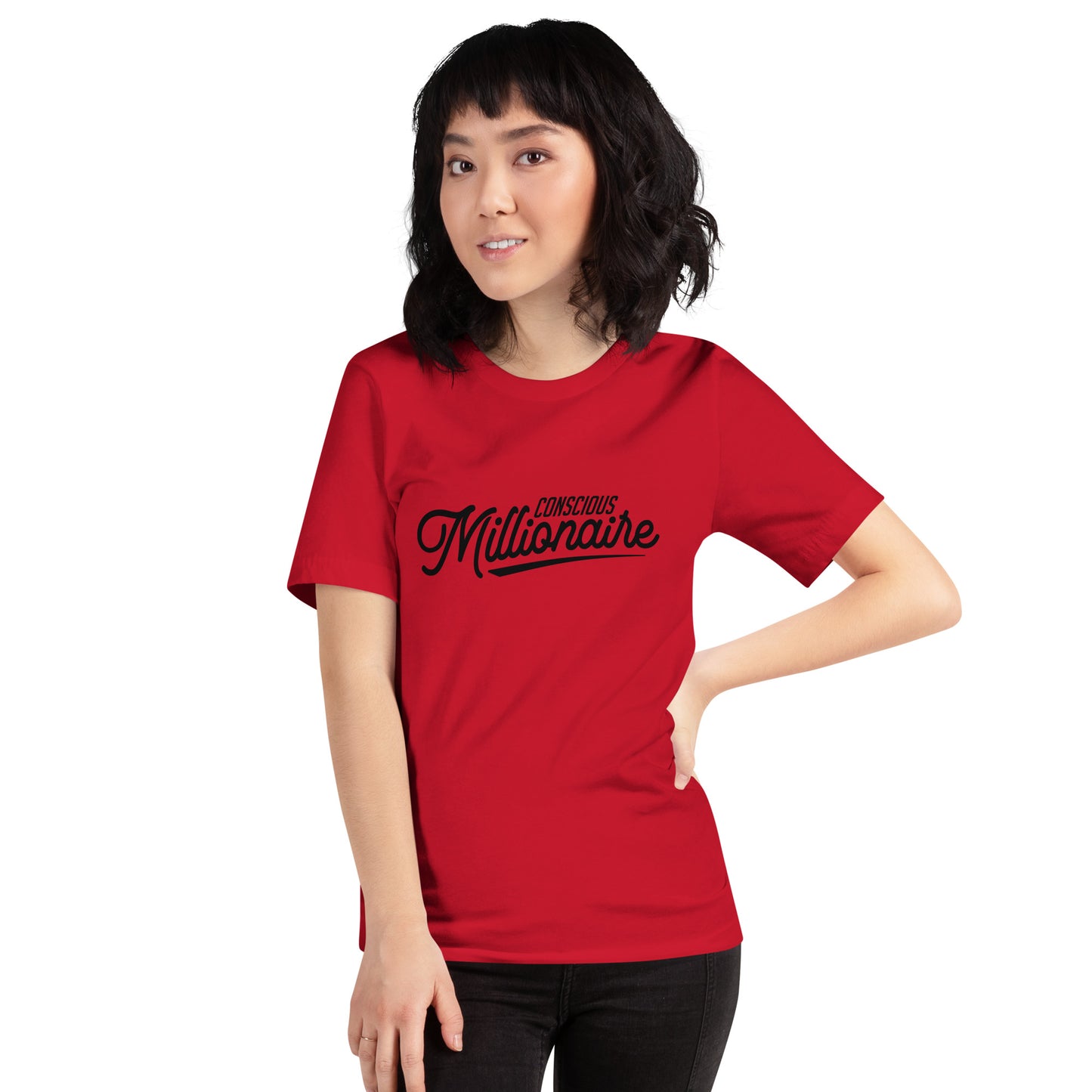 Conscious Millionaire Unisex t-shirt