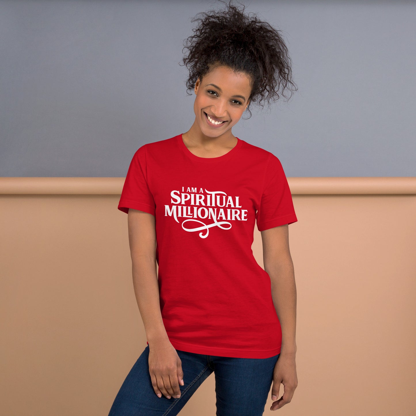 Spiritual Millionaire Unisex t-shirt