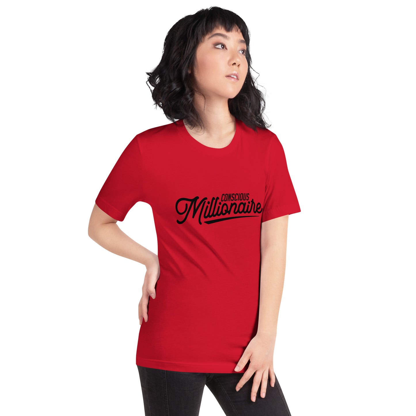 Conscious Millionaire Unisex t-shirt