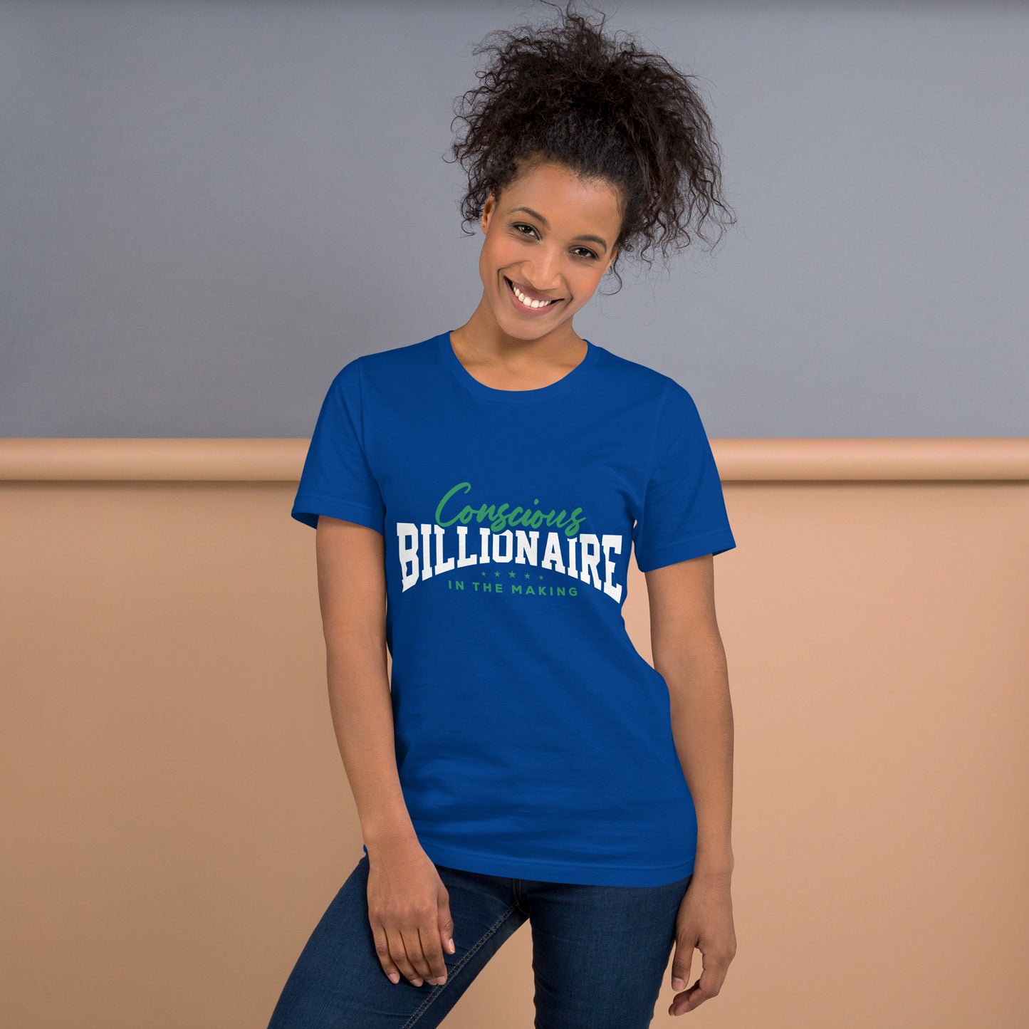 Conscious Billionaire In The Making Unisex t-shirt