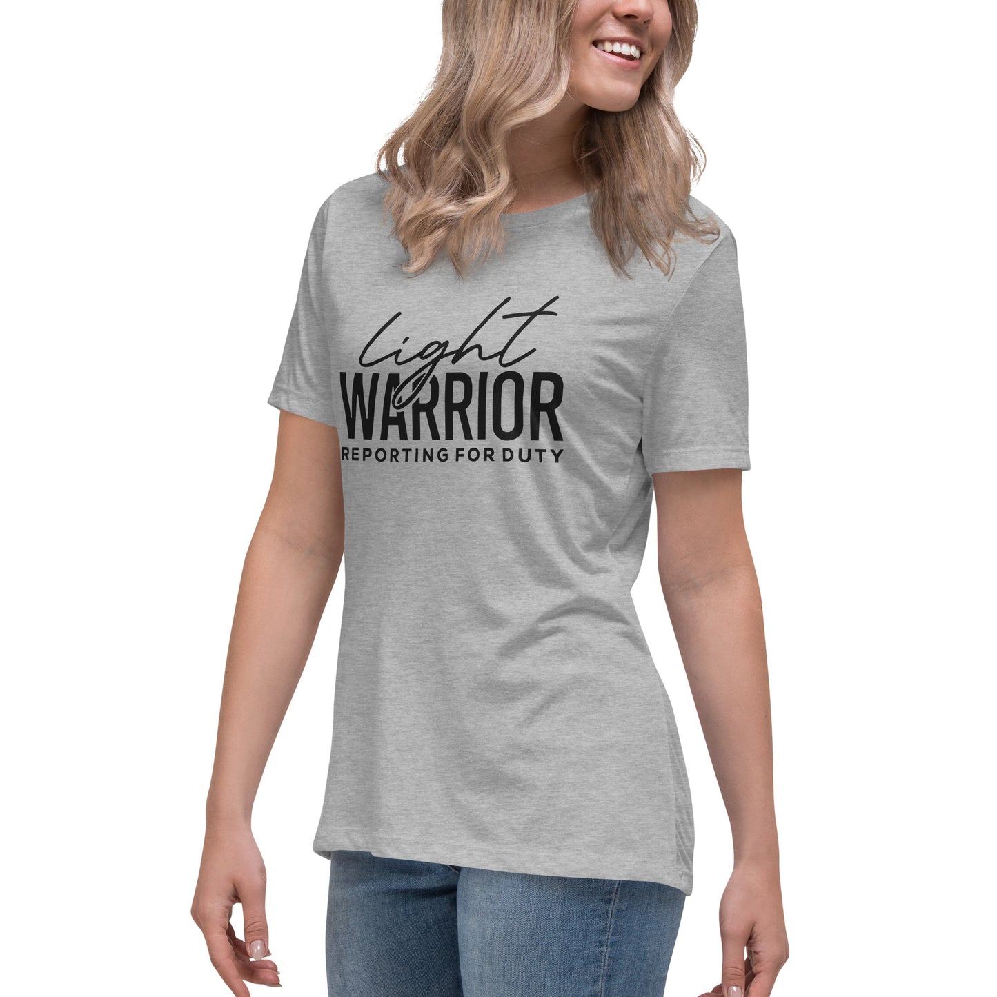 Light Warrior Women's Relaxed T-Shirt