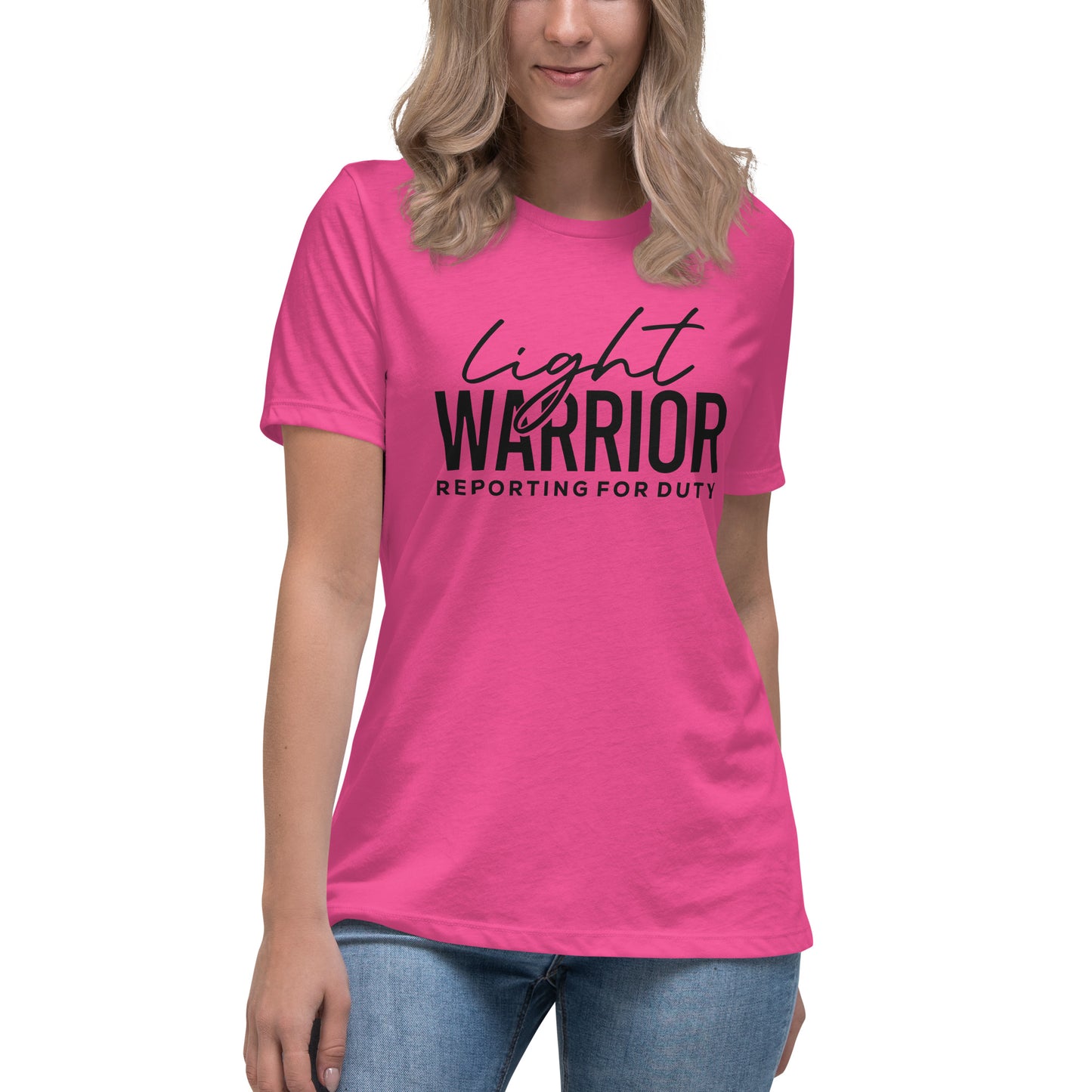 Light Warrior Women's Relaxed T-Shirt