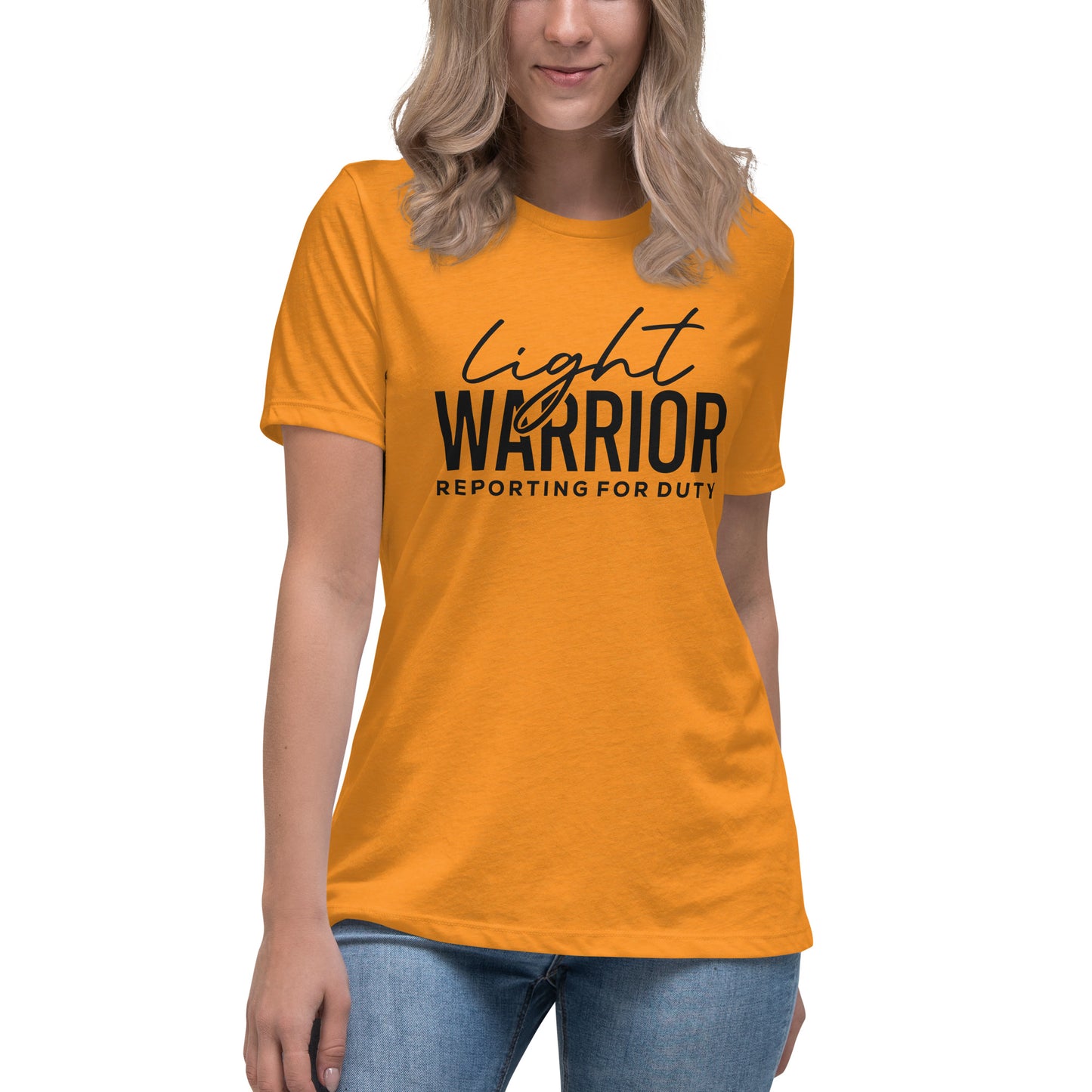 Light Warrior Women's Relaxed T-Shirt