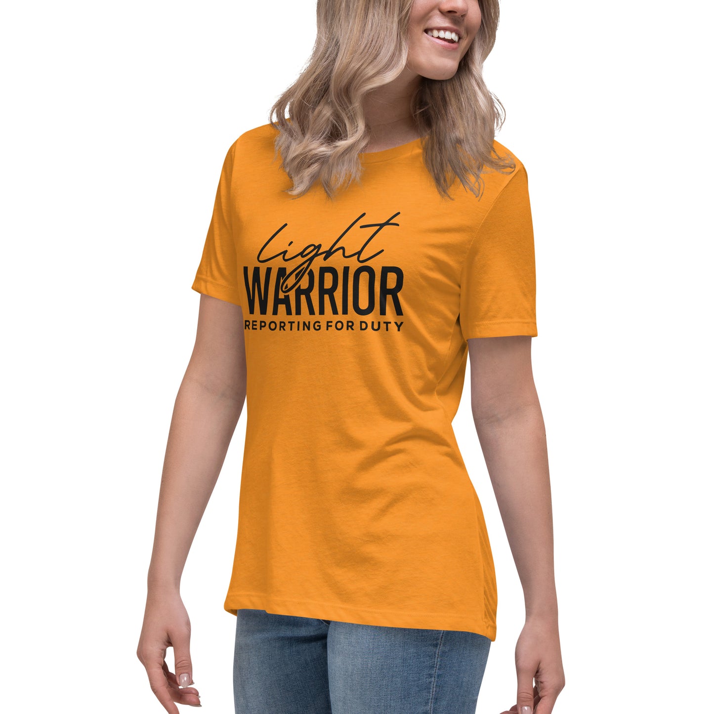 Light Warrior Women's Relaxed T-Shirt