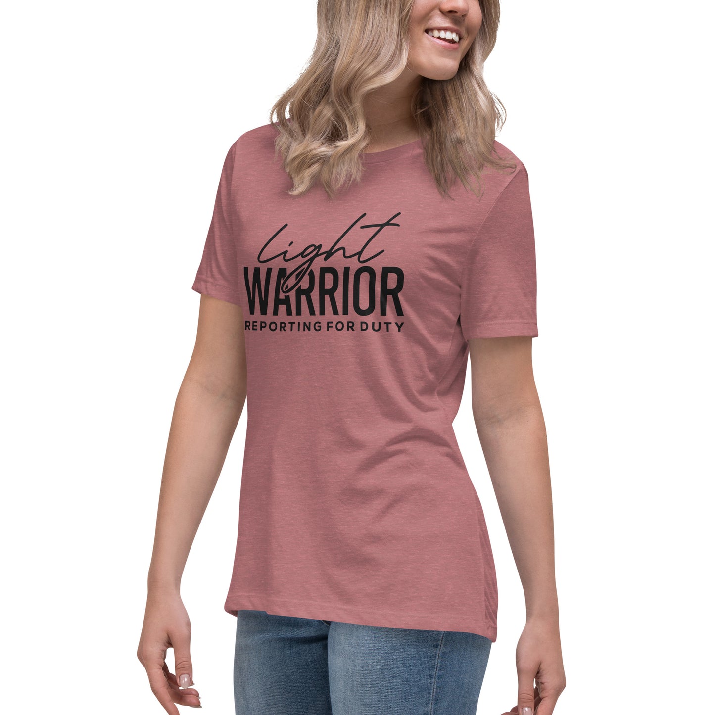 Light Warrior Women's Relaxed T-Shirt