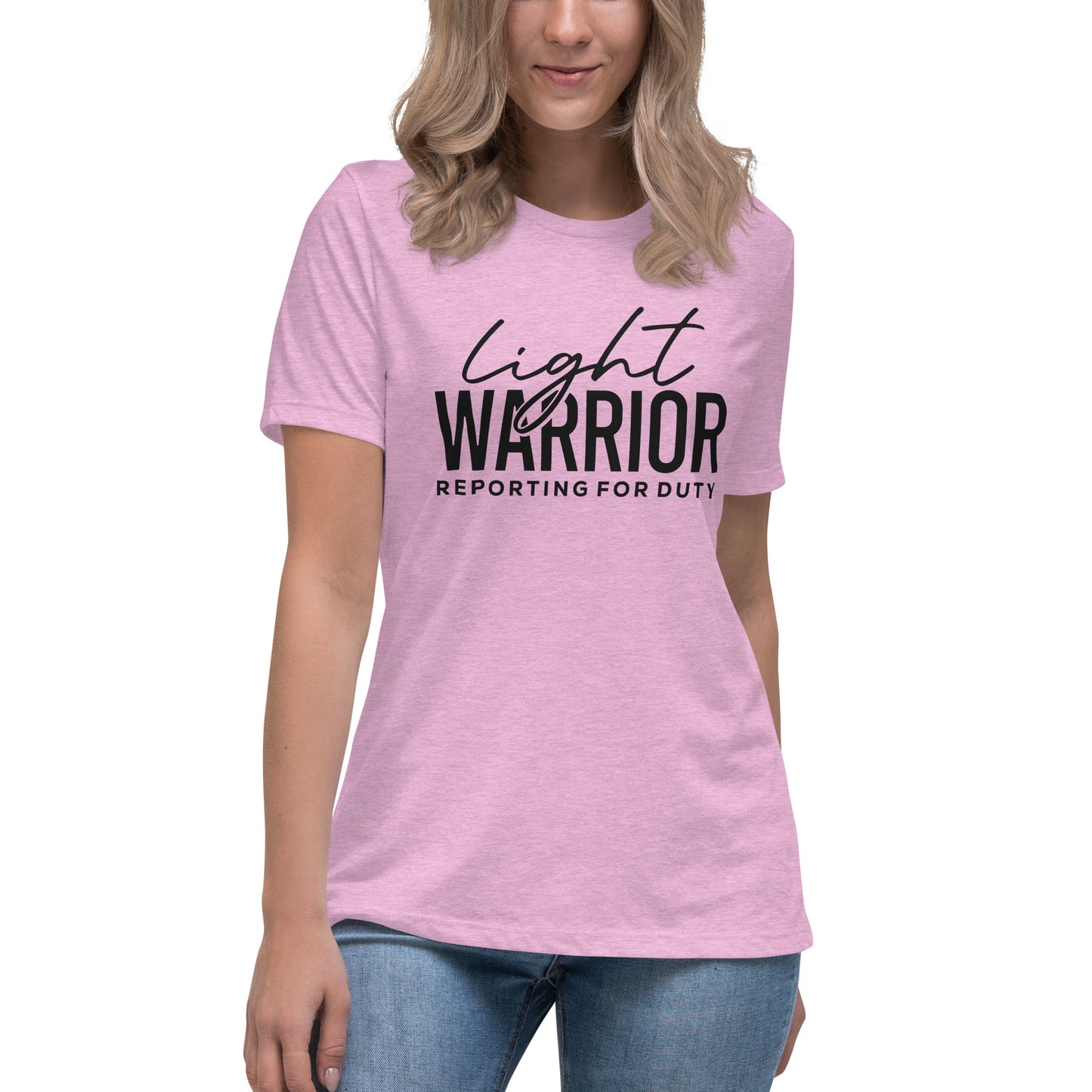 Light Warrior Women's Relaxed T-Shirt