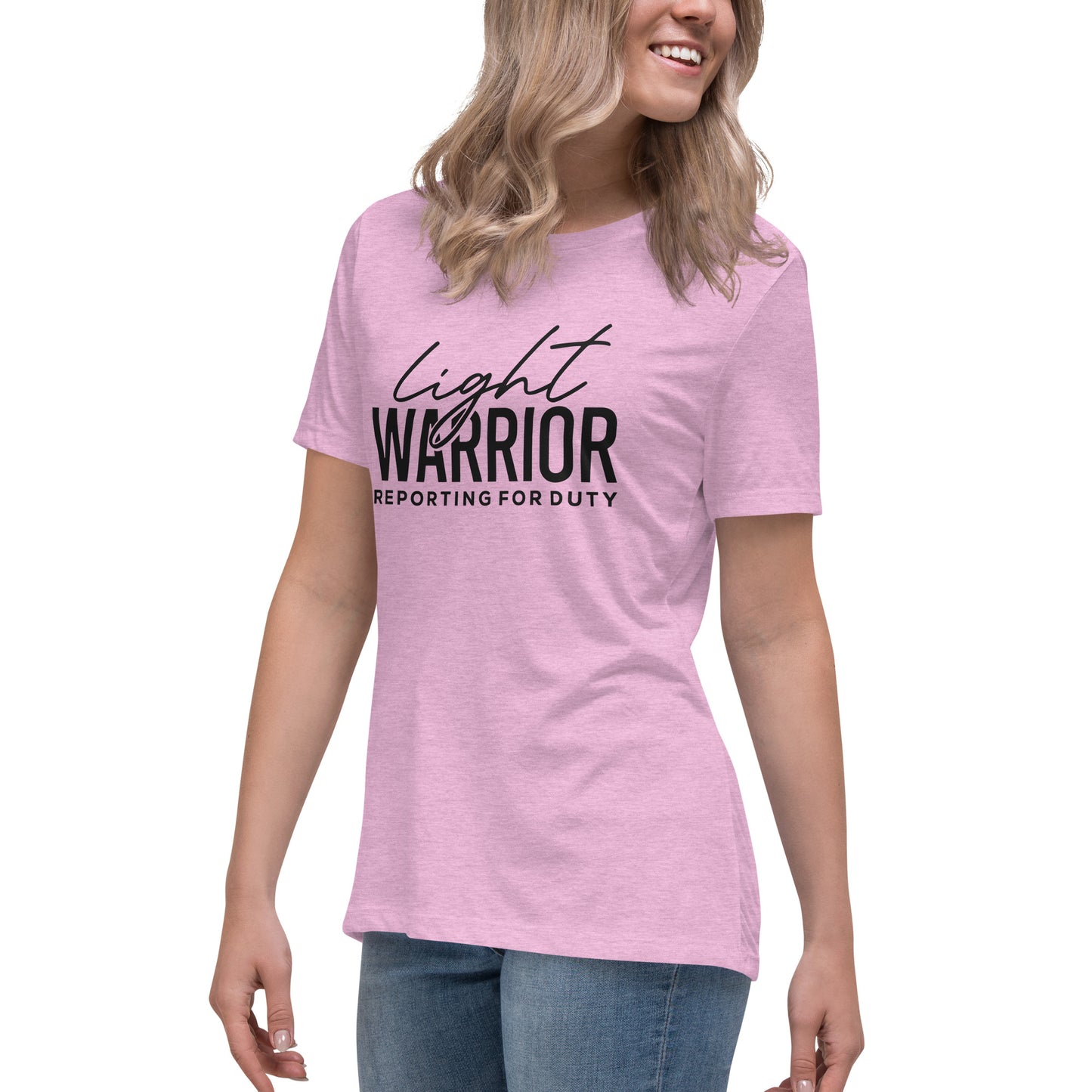 Light Warrior Women's Relaxed T-Shirt