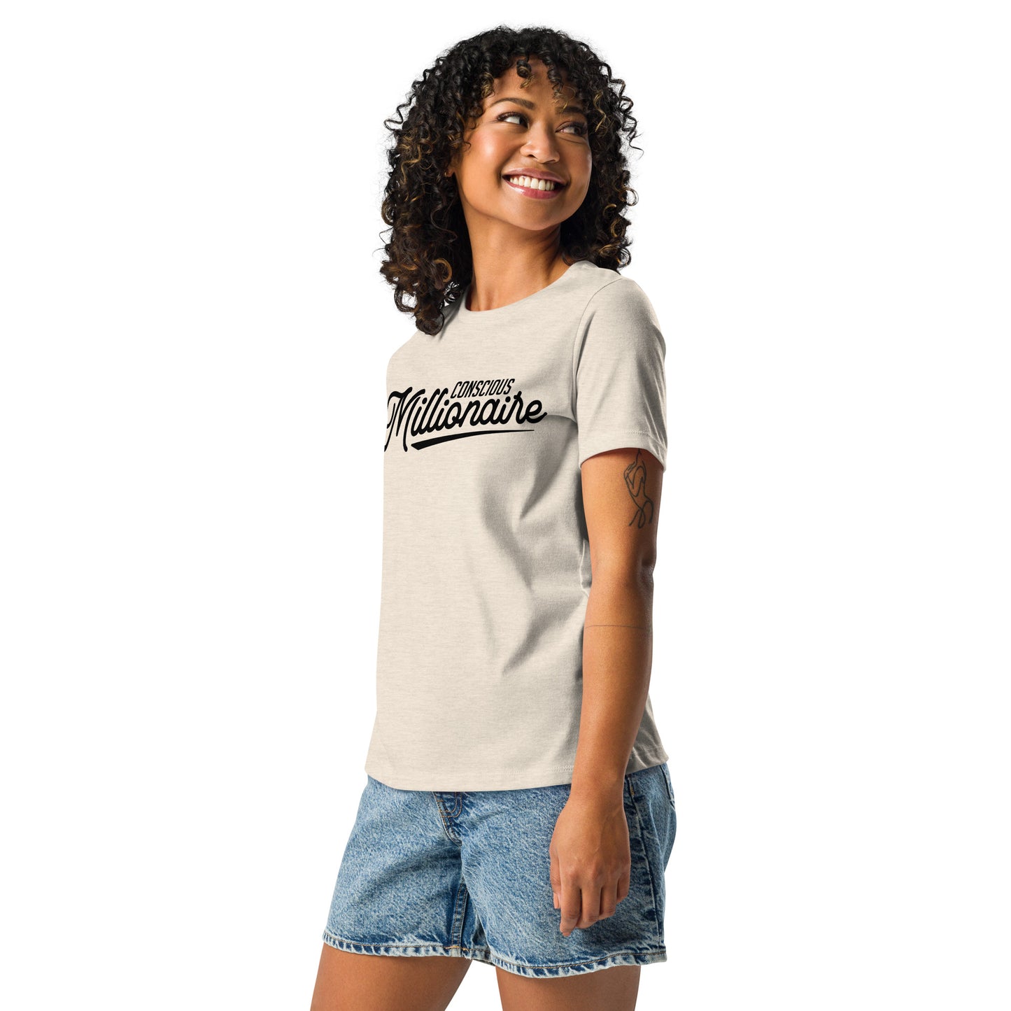 Conscious Millionaire Women's Relaxed T-Shirt