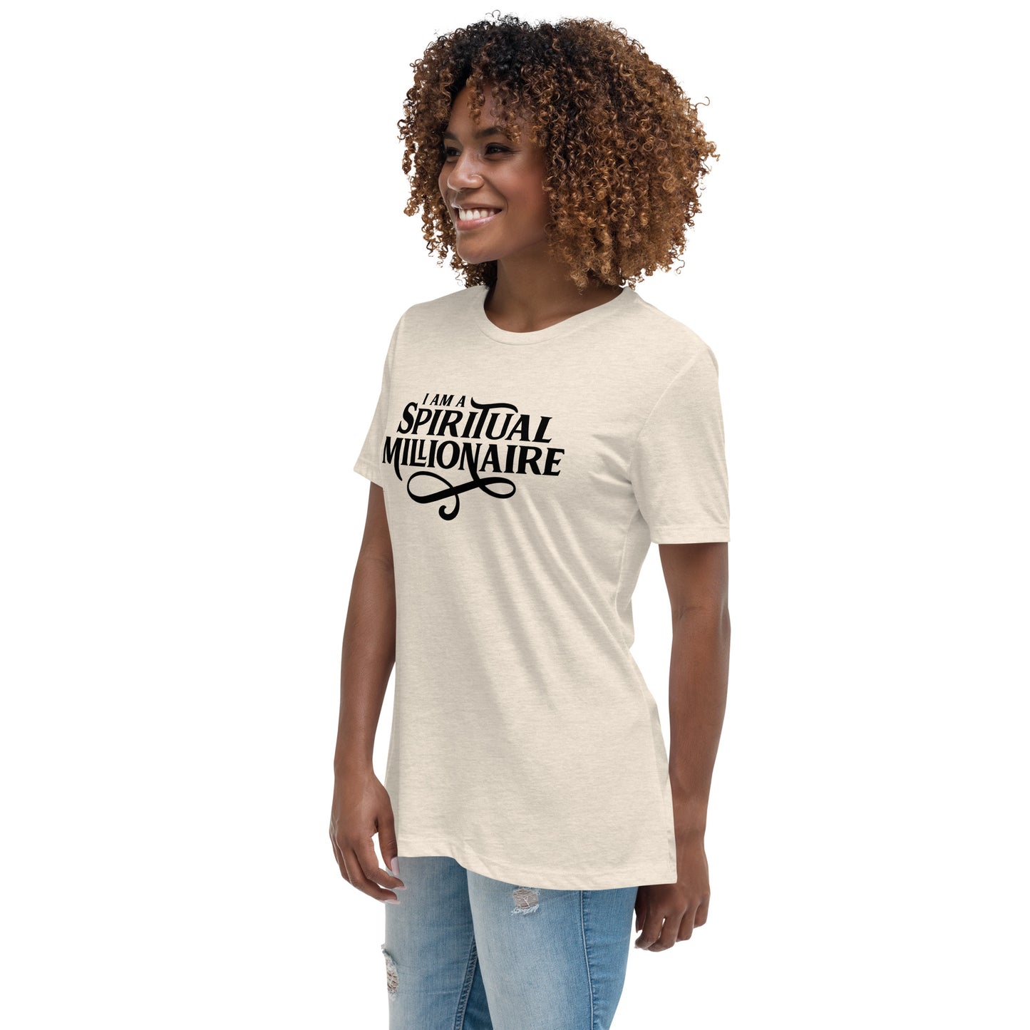 Spiritual Millionaire Women's Relaxed T-Shirt