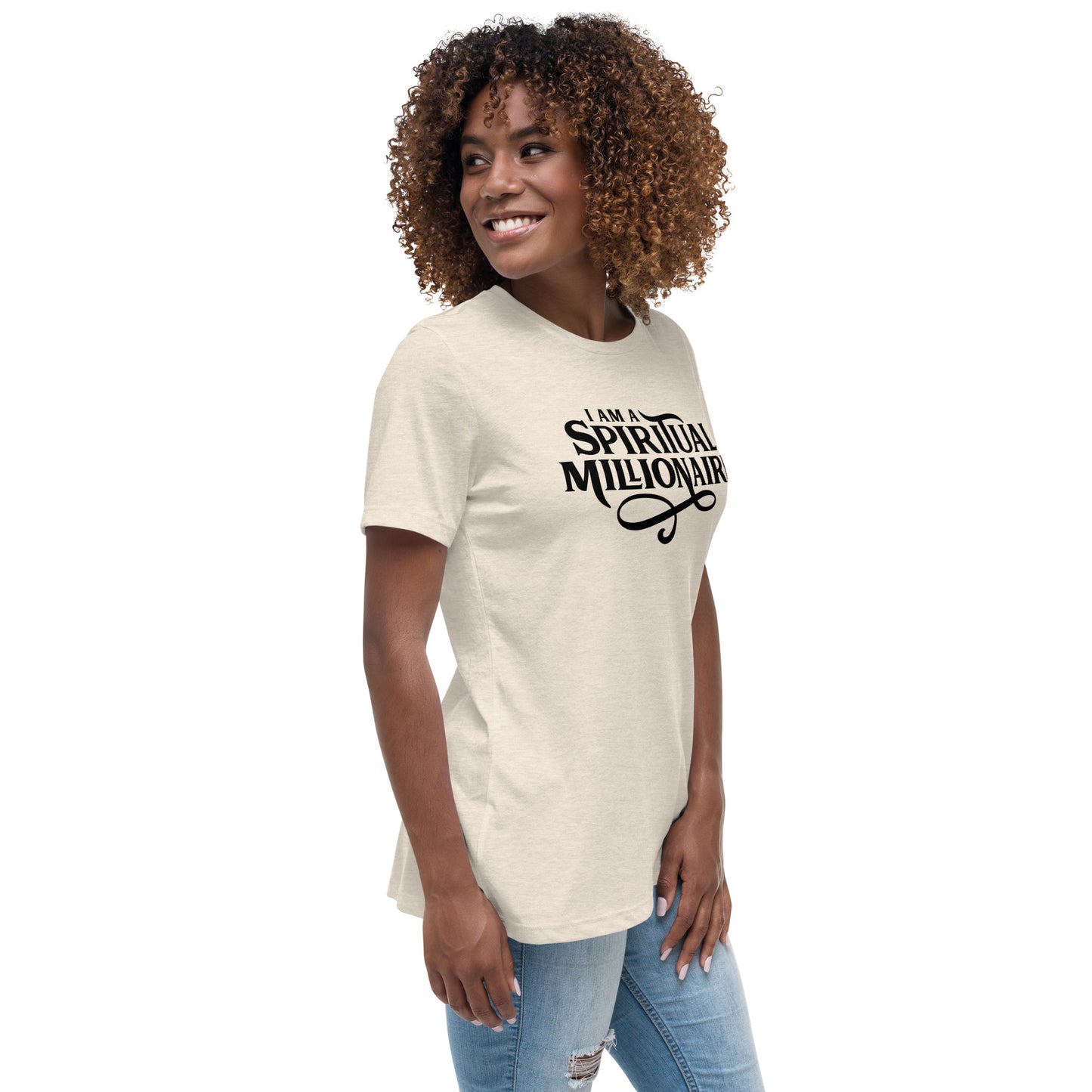 Spiritual Millionaire Women's Relaxed T-Shirt