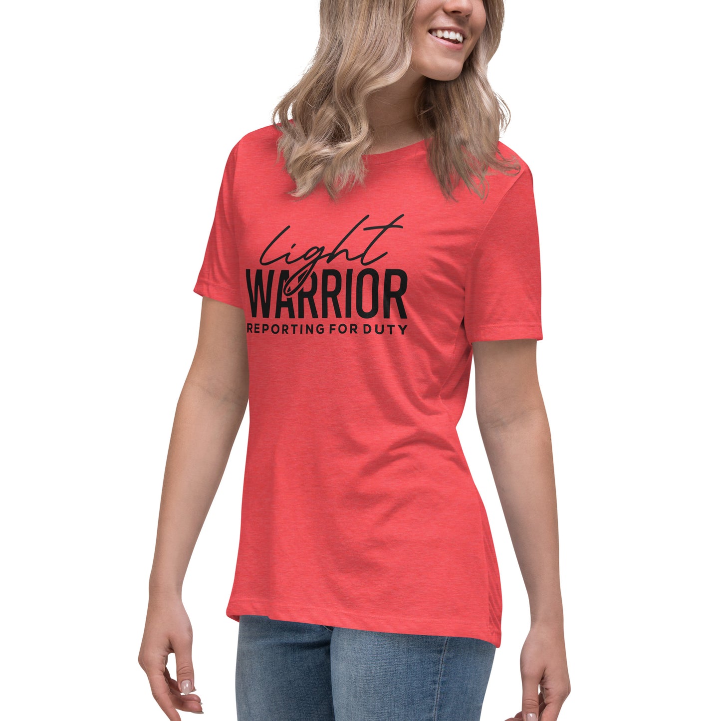 Light Warrior Women's Relaxed T-Shirt