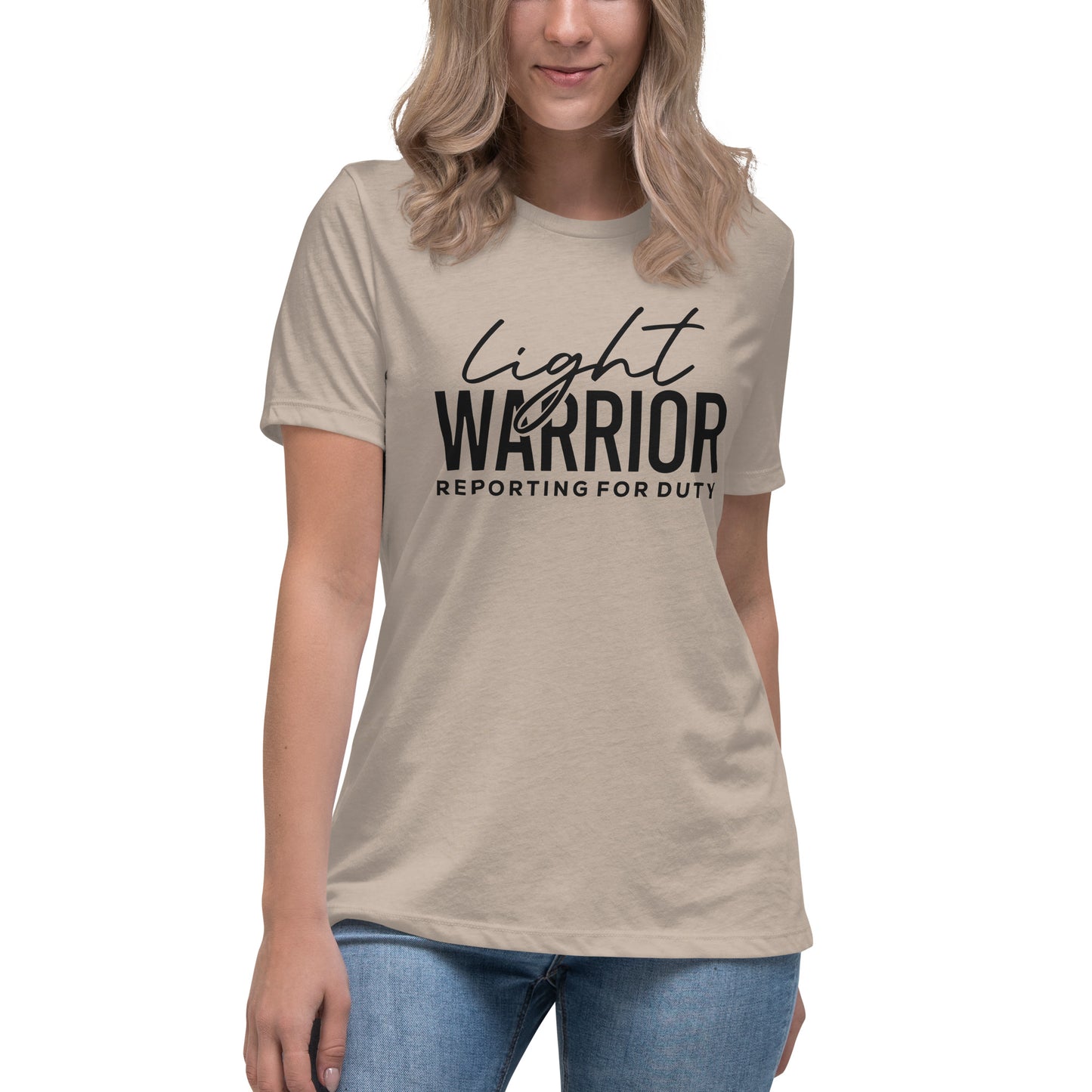 Light Warrior Women's Relaxed T-Shirt