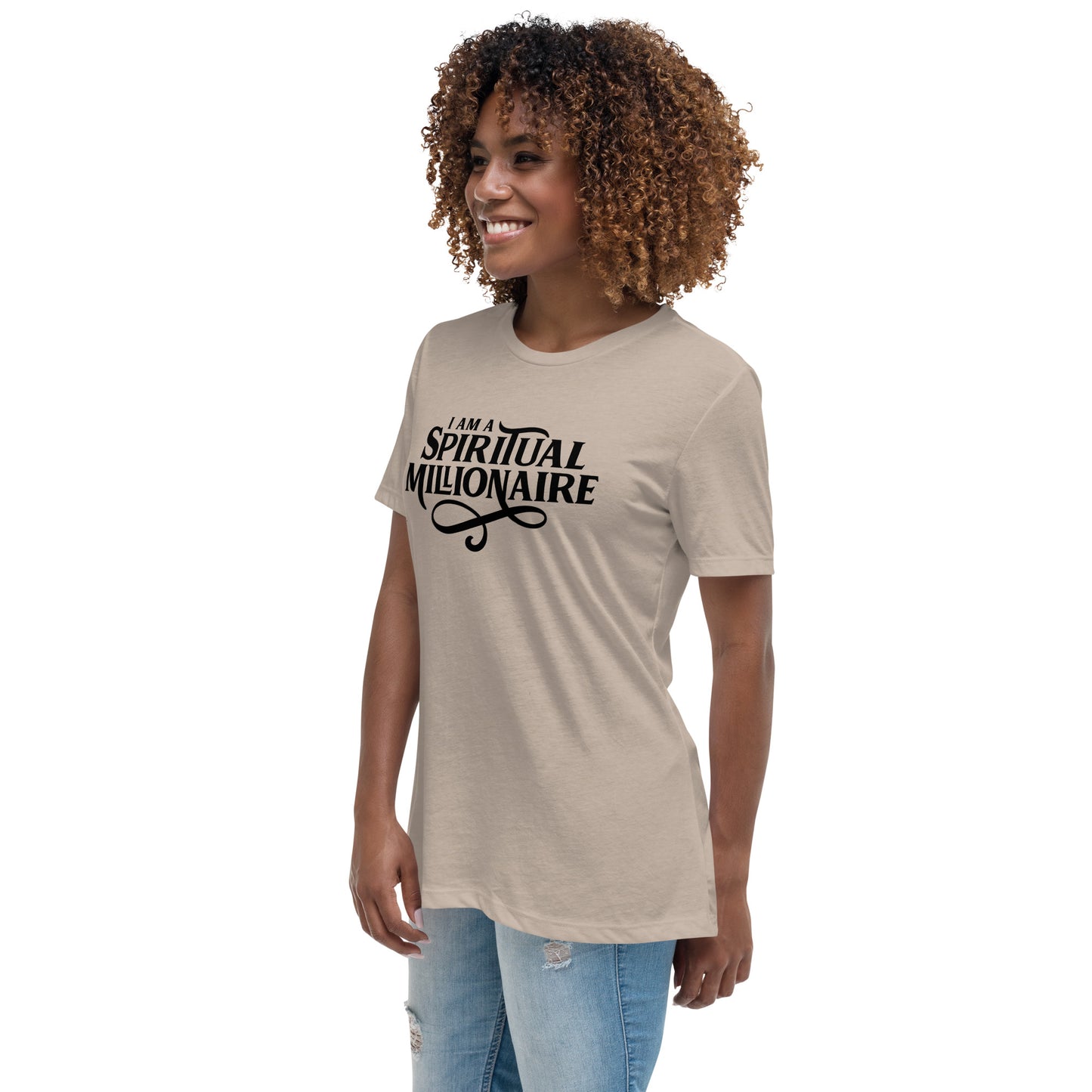 Spiritual Millionaire Women's Relaxed T-Shirt