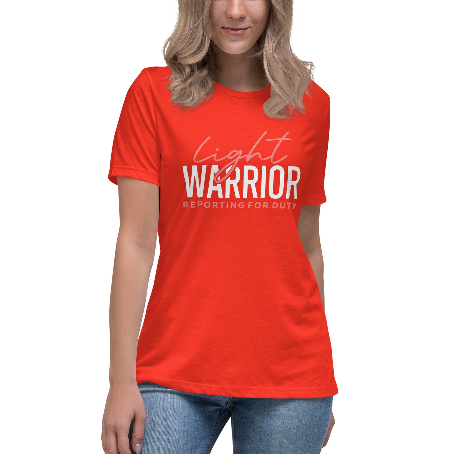 Light Warrior Women's Relaxed T-Shirt