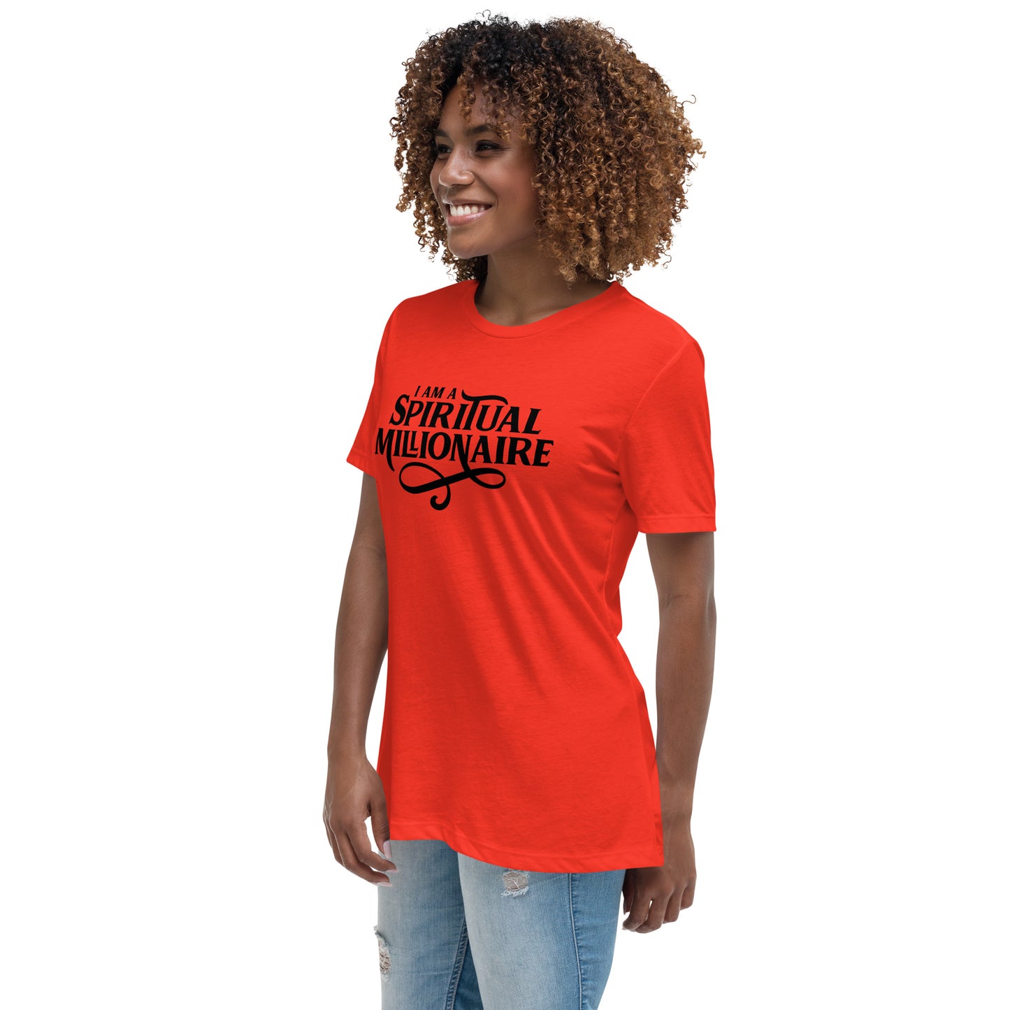 Spiritual Millionaire Women's Relaxed T-Shirt