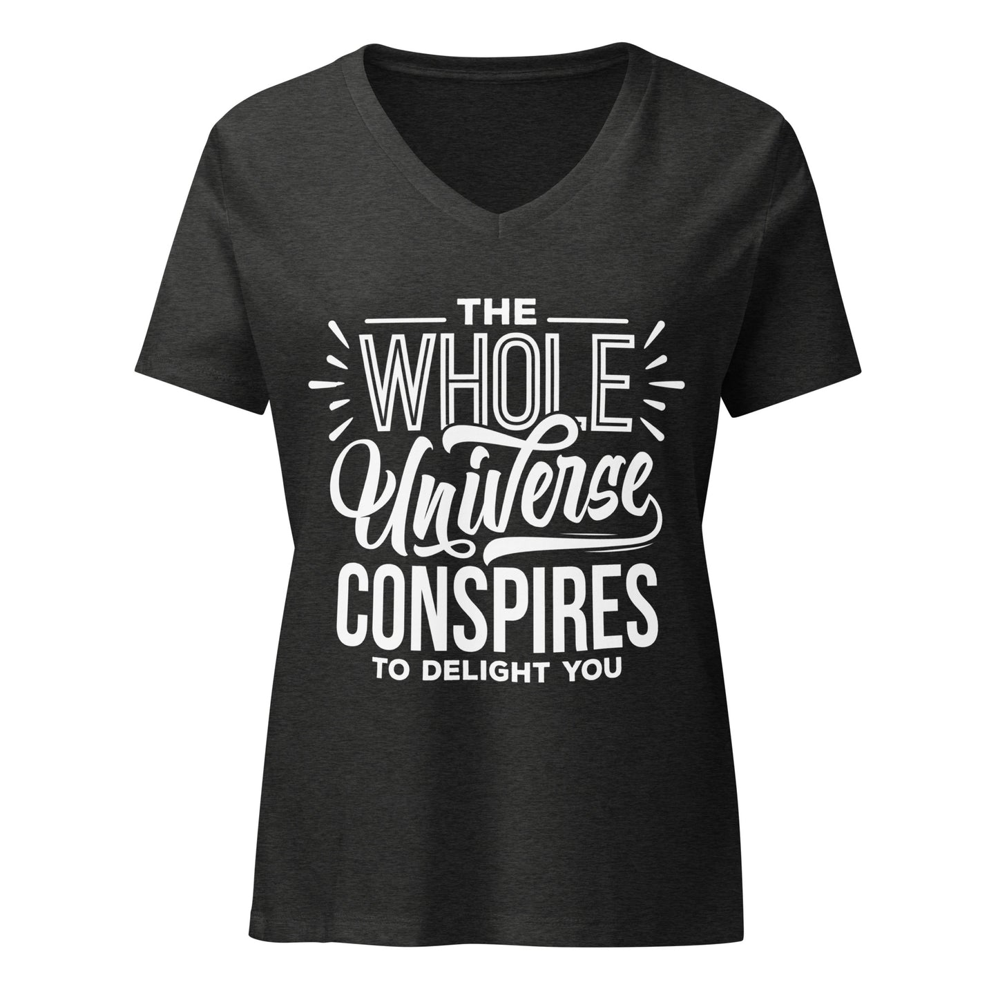 Universe Women’s relaxed v-neck t-shirt