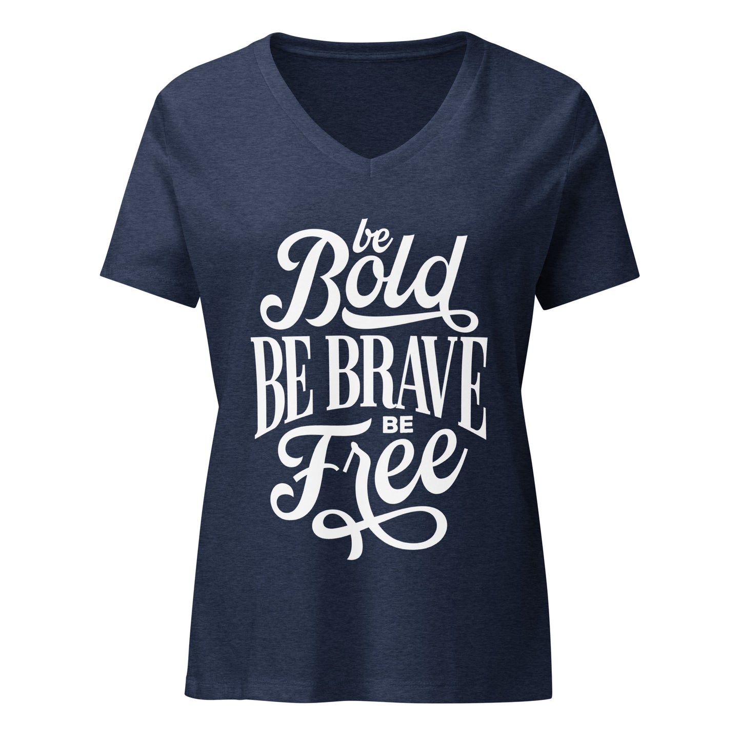 Be Free Women’s relaxed v-neck t-shirt