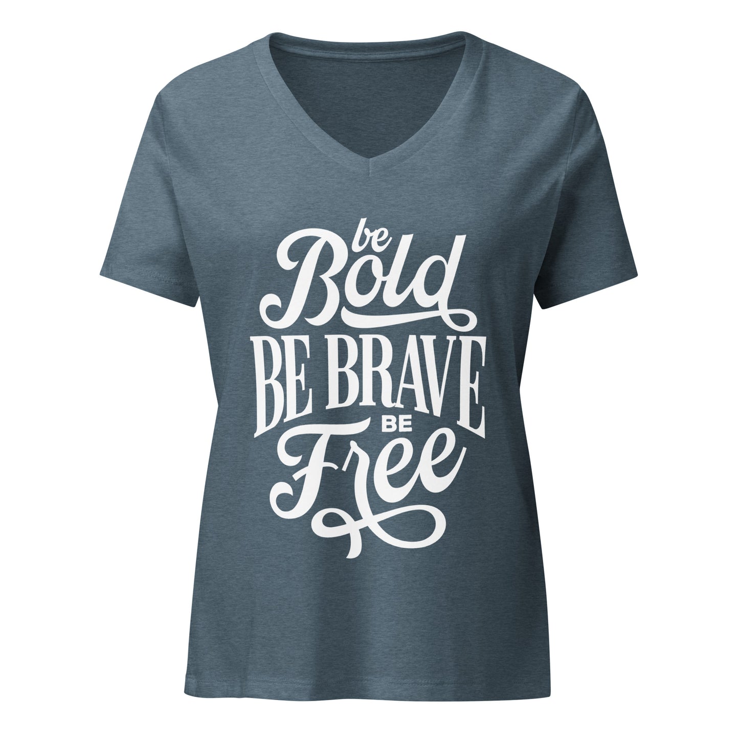 Be Free Women’s relaxed v-neck t-shirt