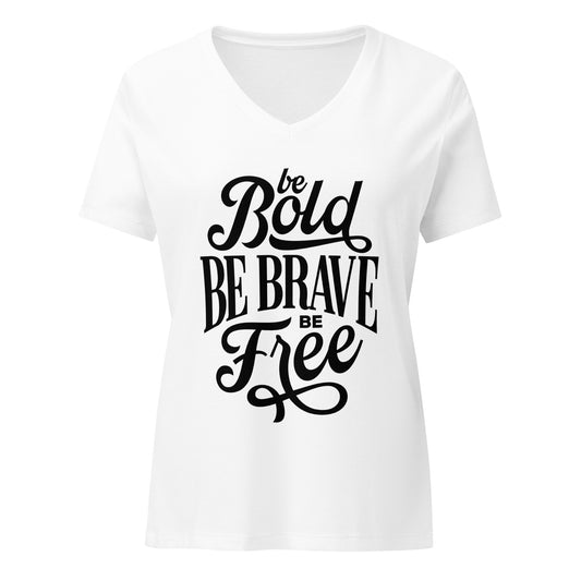 Be Free Women’s relaxed v-neck t-shirt